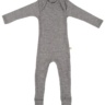 DILLING Baby ribbed merino woolsuit GREY MELANGE, various sizes - Image 2