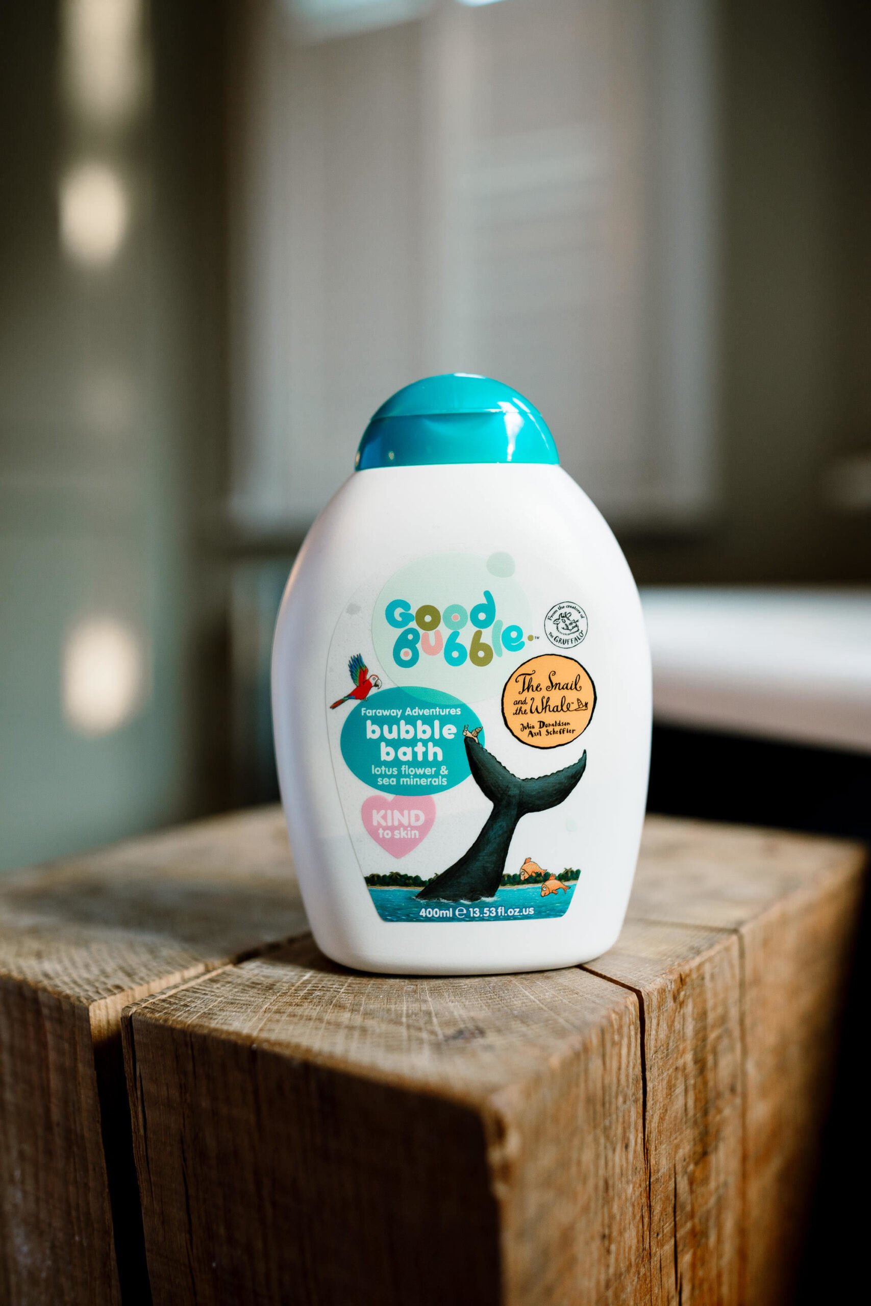 Good Bubble Snail and the Whale Lotus Flower and Sea Minerals Bubble Bath, 400 ml - Image 2