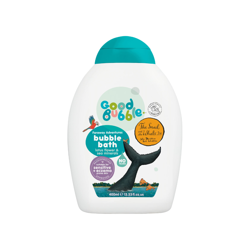 Good Bubble Snail and the Whale Lotus Flower and Sea Minerals Bubble Bath, 400 ml