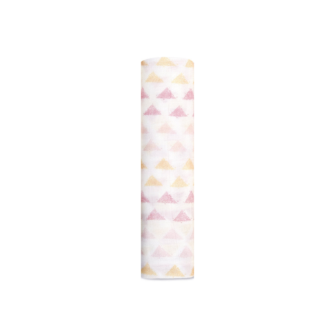 Aden and Anais Primrose Birch silky soft swaddle 120*120 cm, Triangles