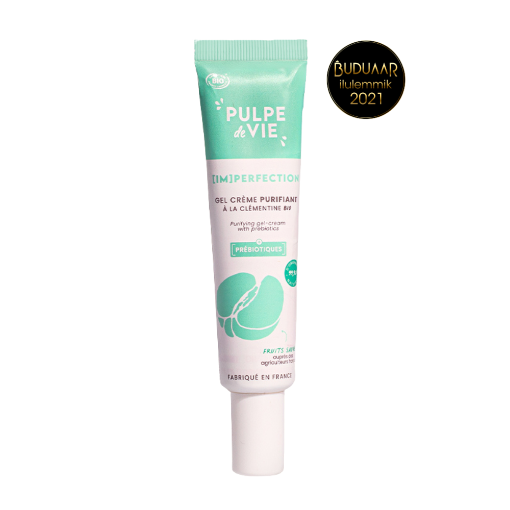 PULPE DE VIE Perfect Selfie Moisturising blur prebiotic face care with organic clementines, 40 ml
