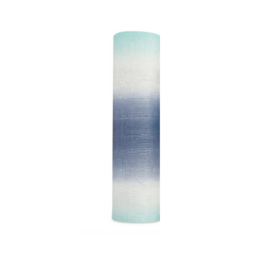 ADEN and ANAIS Expedition silky soft swaddle120*120 cm, toon Blue Northern Lights