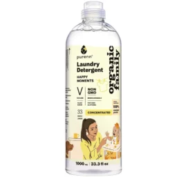 PURENN kummeliekstraktiga riidepesugeel laste riietele HAPPY MOMENTS, 1000 ml