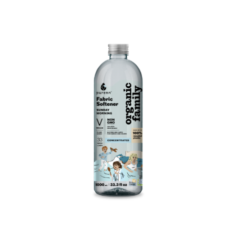 PURENN biodegradable Fabric Softener Sunday Morning, 1000 ml