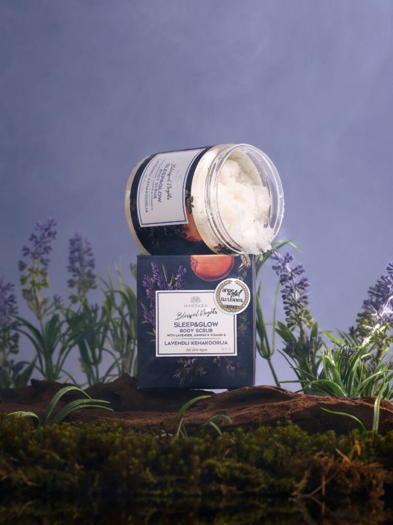 MAGRADA lavender body scrub with grapefruit essential oil, 250 ml - Image 5