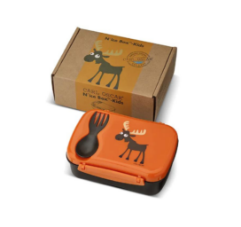 CARL OSCAR leak-proof Lunch box for children, ORANGE