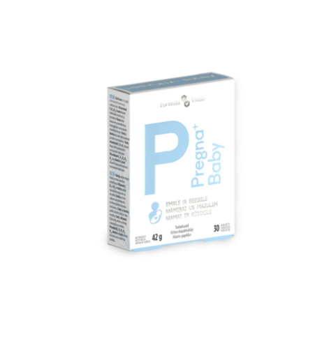 FORMULA VITALE  PREGNA+ BABY vitamiinid ja mineraalid imetavale emale, 30 tbl
