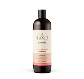 SUKIN volumizing shampoo with mango and papaia, 500 ml