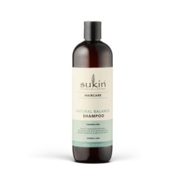 SUKIN natural balance shampoo with lavender and mandarin, 500 ml