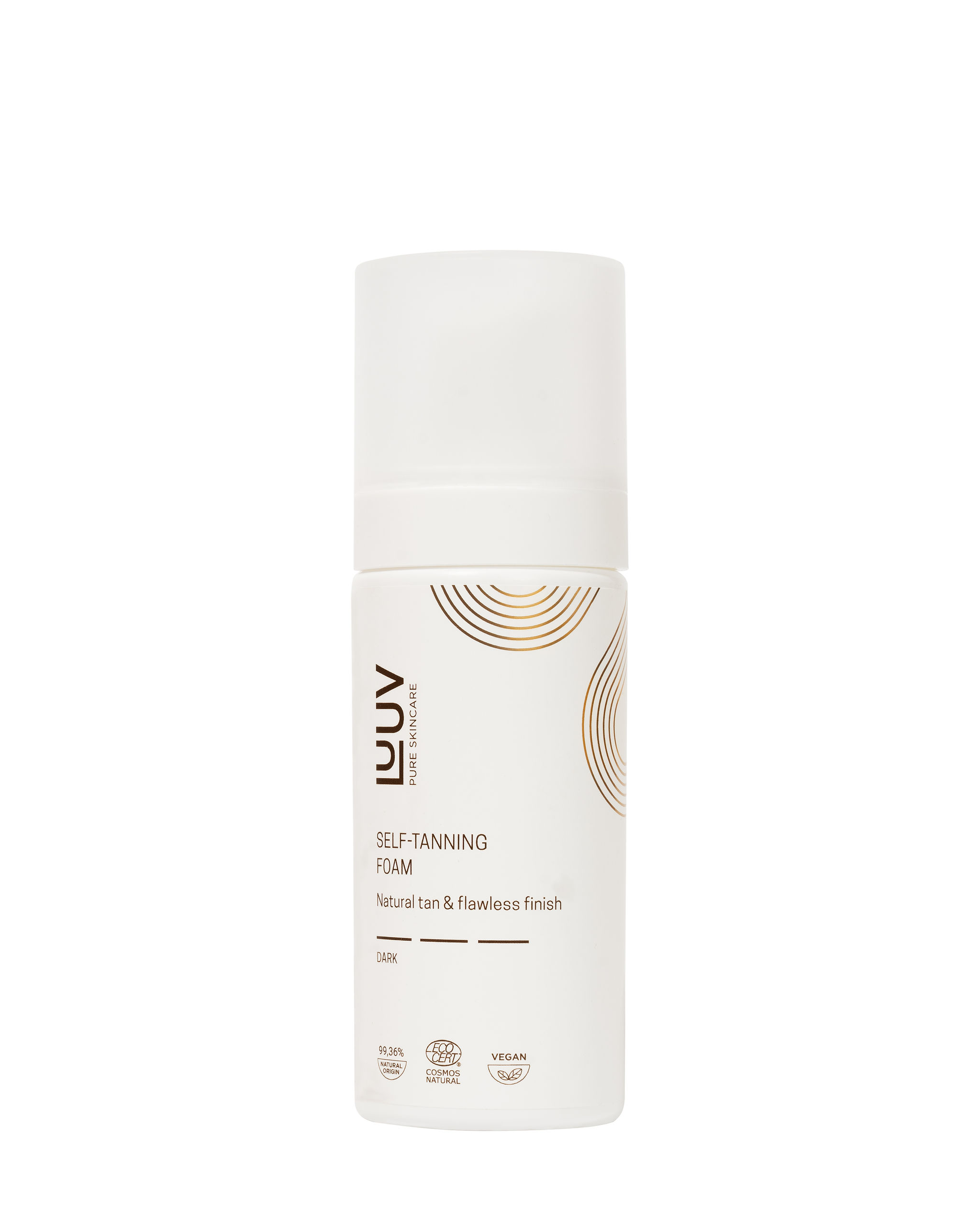 LUUV looduslik isepruunistuv vaht TUMEDA tooniga, 150 ml