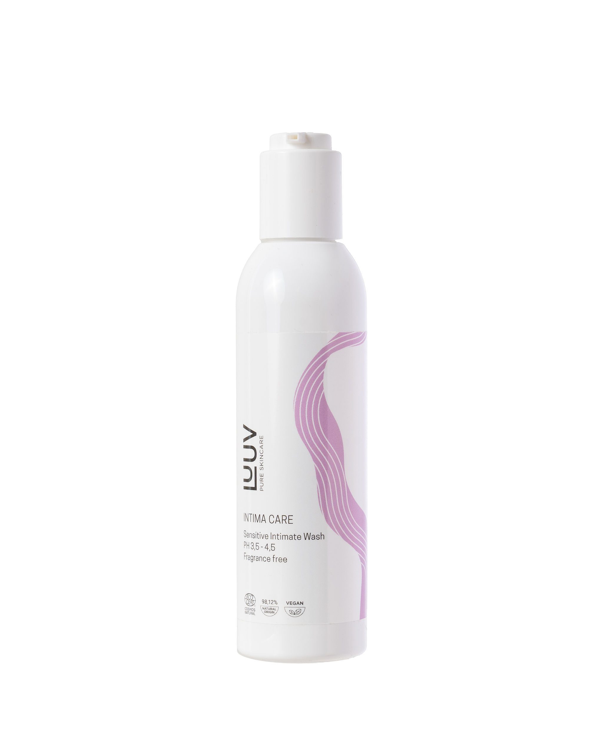 LUUV Sensitive Intimate Wash and shaving gel fragance free, 150 ml