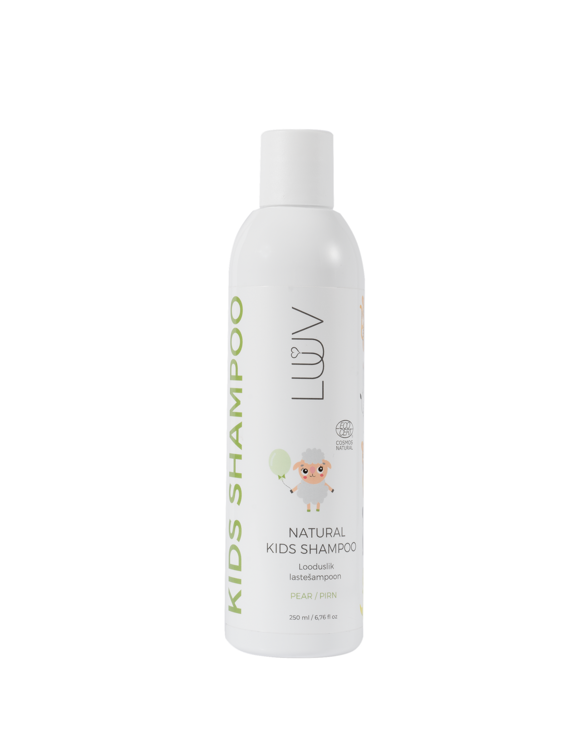 LUUV looduslik pirnilõhnaline šampoon lastele, 200 ml