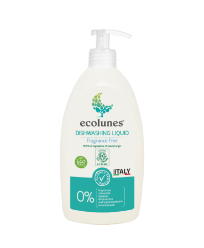 FRIENDLY ORGANIC ECOLUNES Hypoallergenic Baby Bottle & Dish Liquid, 500 ml