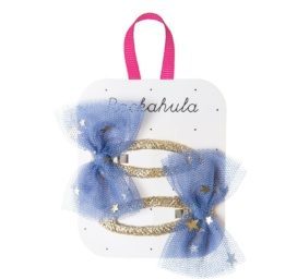 Rockahula Kids Moonlight Mini siniste lipsudega klambrid, 2 tk