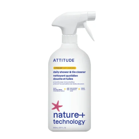 Attitude Daily Shower & Tile Cleaner Citrus Zest, 800 ml