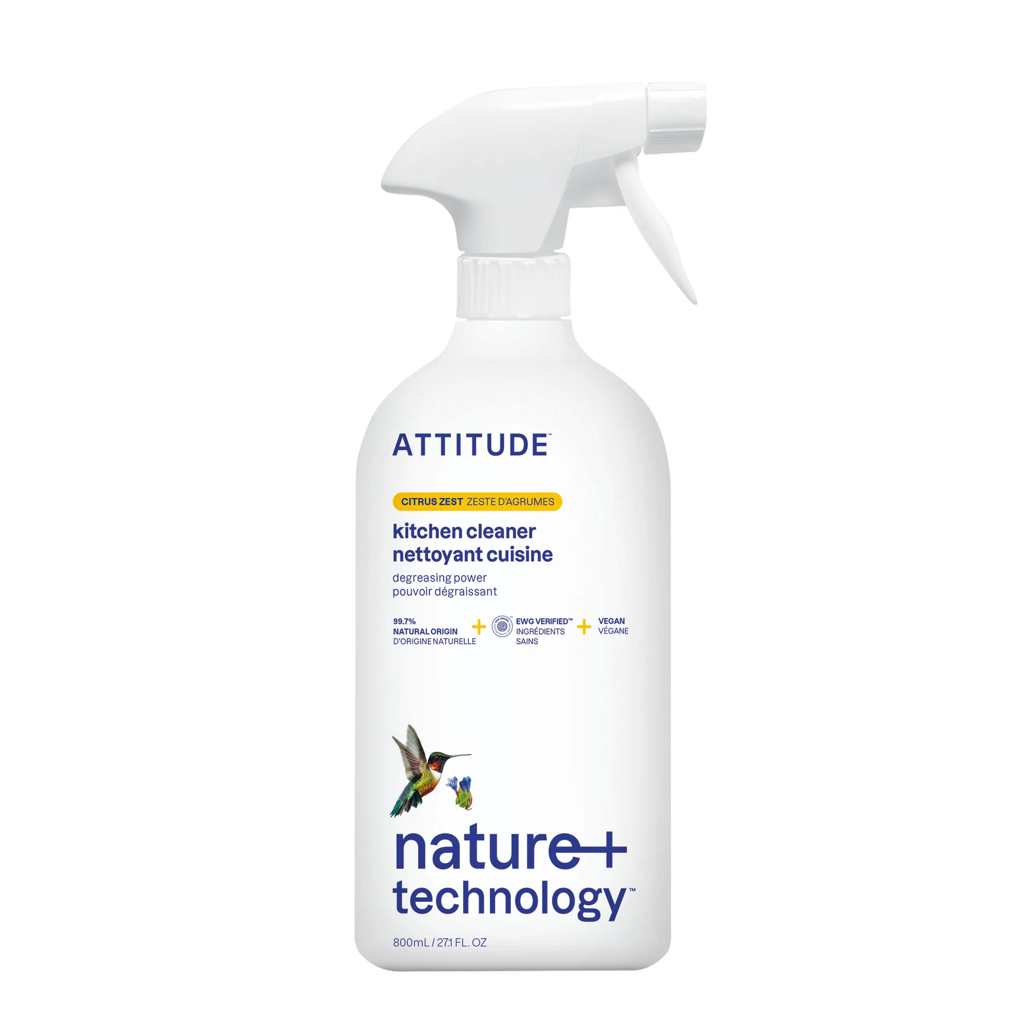 Attitude Kitchen Cleaner Citrus Zest, 800 ml