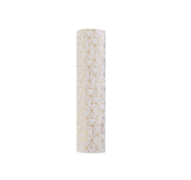 Aden and Anais Gold Deco porganic cotton swaddle 120*120 cm, Golden