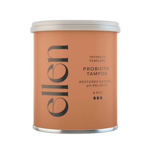 ELLEN probiotic tampons, Rich (Super), 8 pcs