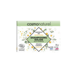 GRAVIER Cosmo Naturel organic solid shampoo for blond hair with chamomille, 85 gr