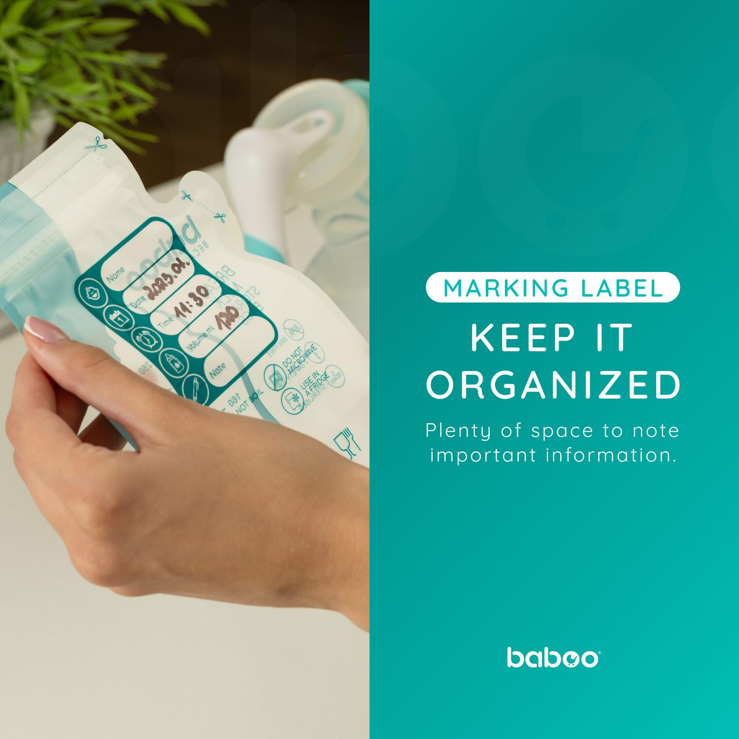 BABOO Breast Milk Storage Bags (25 pcs) - Image 6