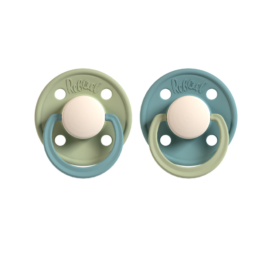 REBAEL naturaalkummist lutid Cloudy Pearly Snake / Rainy Pearly Dolphin suurus 0-6 kuud, 2 tk pakendis
