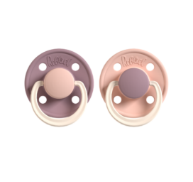 REBAEL naturaalkummist lutid Misty Soft Mouse / Tornado Plum Mouse 0-6 kuud, 2 tk pakendis
