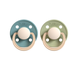 REBAEL naturaalkummist lutid Rainy Pearly Lion / Cloudy Pearly Lion suurus 0-6 kuud, 2 tk pakendis