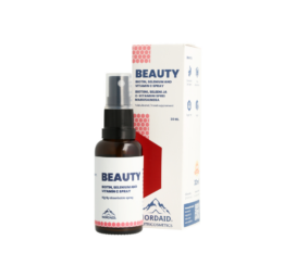 NORDAID BEAUTY biotiini, seleeni ja c-vitamiiniga sprei magusainega, 30 ml
