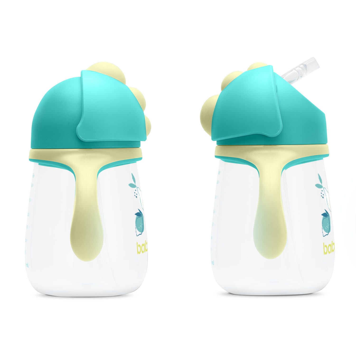 Baboo® SIlikoonkõrrega tass LAGOON FIESTA, 260ml - Image 2