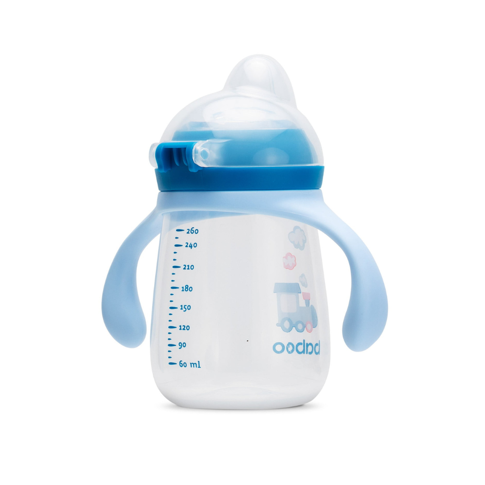 Baboo® Silikoontilaga tass BLUE HAZE, 260ml