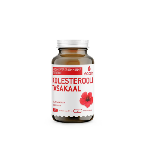 ECOSH Kolesterooli tasakaal – südame-veresoonkonna tervisele, 60 kapslit