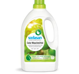 SODASAN pesugeel värilistele riietele Lime, 1,5L