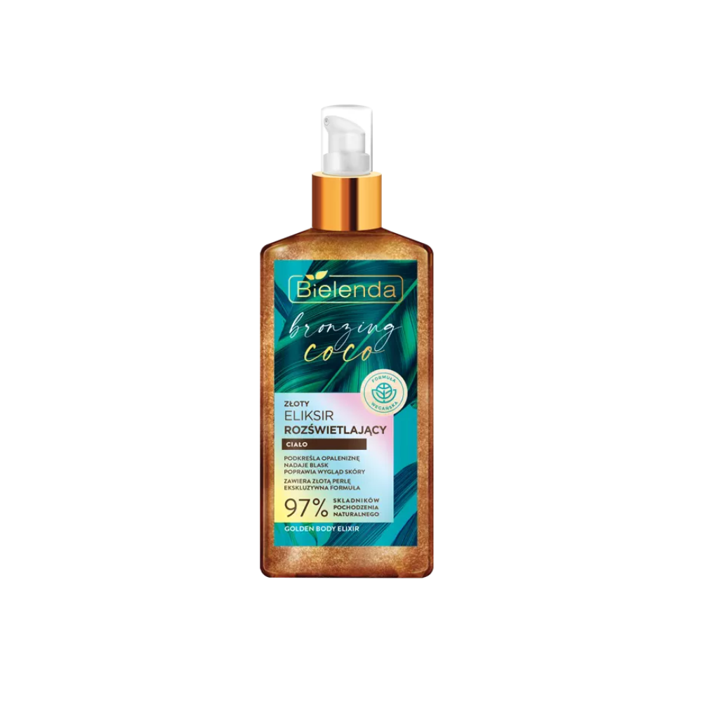 BIELENDA BRONZING kuldse sära eliksiir Kookos, 150ml