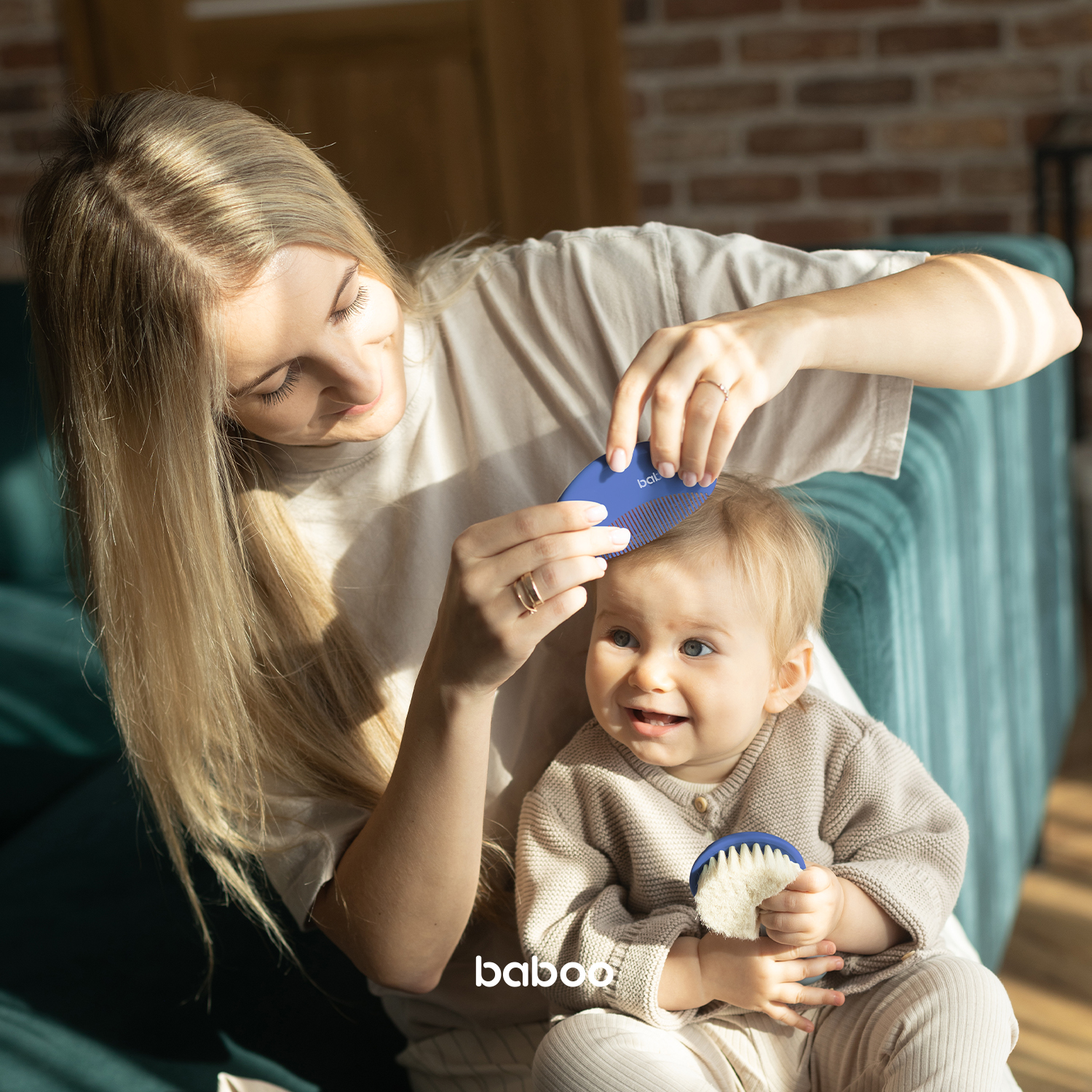 Baboo beebide kammi- ja harjakomplekt, 0+kuud - Image 5