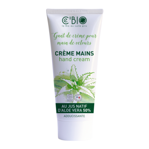 GRAVIER Cebio niisutav kätekreem 50% värske loodusliku aloe vera mahlaga, 75ml
