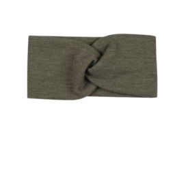 DILLING Orgaanilisest Meriinovillast peapael DARK GREEN MELANGE, suurus S