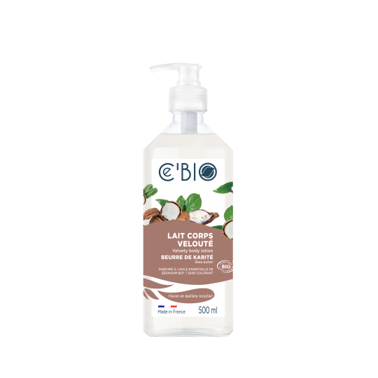 GRAVIER Cebio Orgaaniline antioksüdantiga kehakreem rahustava sheavõiga, 500ml