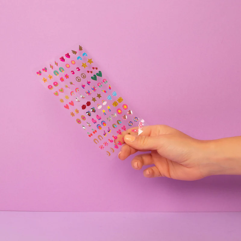 OMY kleebitavad kõrvarõngad lastele LILY,104 tk - Image 2