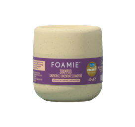 FOAMIE®kontsentreeritud taastav šampoon niatsiinamiidiga ja betaiiniga kahjustatud juustele Repair, 80g