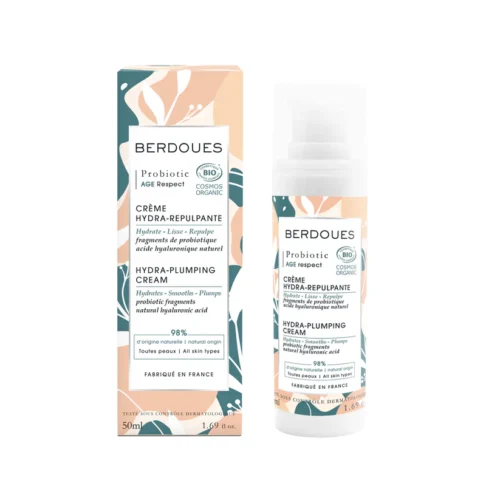 BERDOUES Age Respect probiootiline niisutav kreem hüaluroonhappega, 50ml