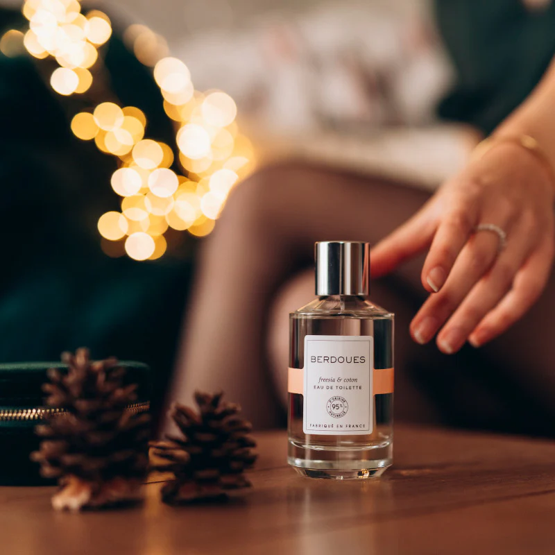 BERDOUES Freesia, jasmiini ja puuvilla akordiga värske tualettvesi, 100ml - Image 4