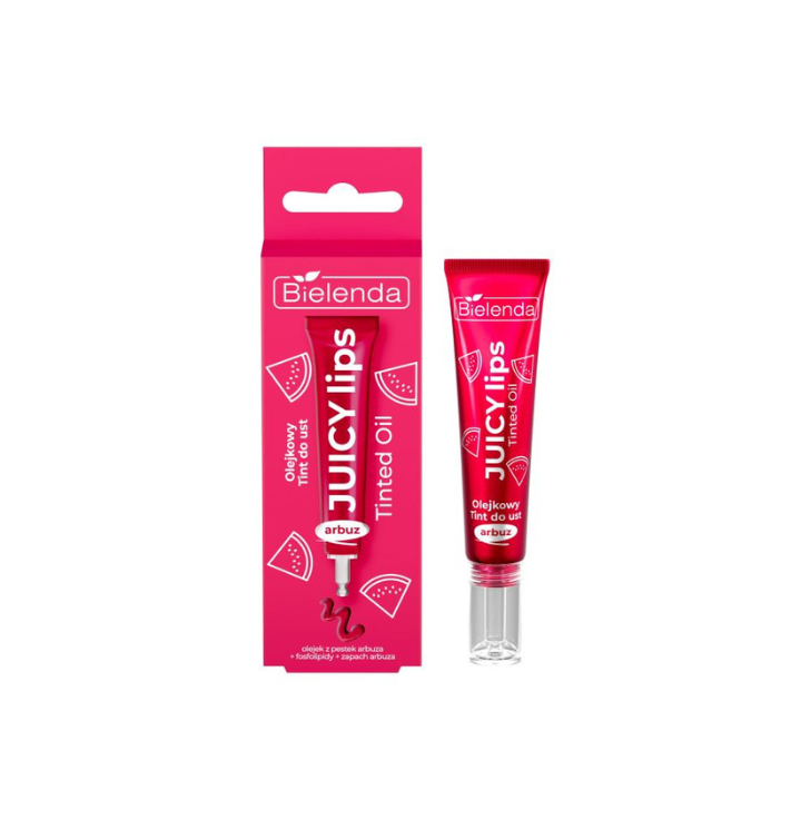 BIELENDA Huuleõli arbuusiseemneõli ja fosfolipiididega Juicy Tint, 10g
