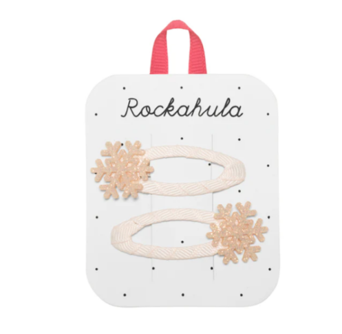 Rockahula Kids sätendavad lumehelbe klambrid Shimmer Snowflake, 2tk