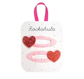 ROCKAHULA Kids Love Heart klambrid, 2 tk