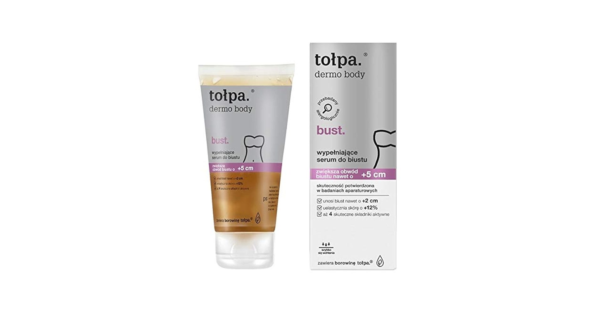 TOLPA Dermo Body Bust Push-Up prinkust ja tõstvat efekti andev büstiseerum, 150ml