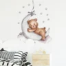 SIPO Lastetoa seinakleebised, Teddy bear on the moon - Image 6