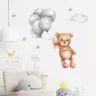 SIPO Lastetoa seinakleebised, Teddy bear with balloons - Image 4