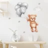 SIPO Lastetoa seinakleebised, Teddy bear with balloons - Image 2