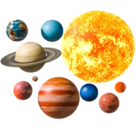 SIPO Lastetoa seinakleebised, Planets