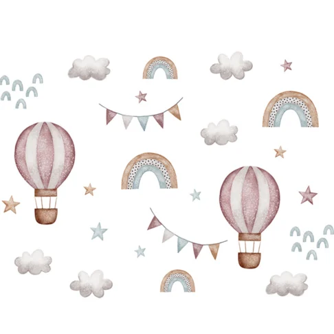 SIPO Lastetoa seinakleebised, Ballons
